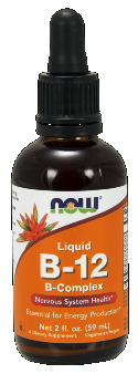 Vitamin B-12 Complex Liquid (2 oz.) NOW Foods